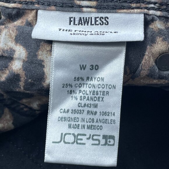 Joe's Jeans Black Skinny Ankle Size 30 - Picture 8 of 11